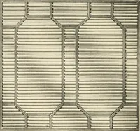 An illustration from International art glass catalogue : art and beveled glass in all its branches : church, memorial, society and domestic windows, Art Nouveau, prism, mitre beveled plate, leaded bevel, etc. (1914)