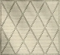 An illustration from International art glass catalogue : art and beveled glass in all its branches : church, memorial, society and domestic windows, Art Nouveau, prism, mitre beveled plate, leaded bevel, etc. (1914)