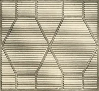 An illustration from International art glass catalogue : art and beveled glass in all its branches : church, memorial, society and domestic windows, Art Nouveau, prism, mitre beveled plate, leaded bevel, etc. (1914)