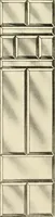 An illustration from International art glass catalogue : art and beveled glass in all its branches : church, memorial, society and domestic windows, Art Nouveau, prism, mitre beveled plate, leaded bevel, etc. (1914)