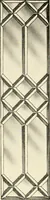 An illustration from International art glass catalogue : art and beveled glass in all its branches : church, memorial, society and domestic windows, Art Nouveau, prism, mitre beveled plate, leaded bevel, etc. (1914)