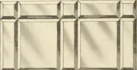 An illustration from International art glass catalogue : art and beveled glass in all its branches : church, memorial, society and domestic windows, Art Nouveau, prism, mitre beveled plate, leaded bevel, etc. (1914)