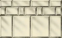 An illustration from International art glass catalogue : art and beveled glass in all its branches : church, memorial, society and domestic windows, Art Nouveau, prism, mitre beveled plate, leaded bevel, etc. (1914)