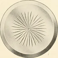 An illustration from International art glass catalogue : art and beveled glass in all its branches : church, memorial, society and domestic windows, Art Nouveau, prism, mitre beveled plate, leaded bevel, etc. (1914)