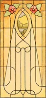 Picture 170 of 252 from International art glass catalogue : art and beveled glass in all its branches : church, memorial, society and domestic windows, Art Nouveau, prism, mitre beveled plate, leaded bevel, etc. (1914), leaf 42