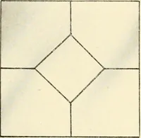 An illustration from International art glass catalogue : art and beveled glass in all its branches : church, memorial, society and domestic windows, Art Nouveau, prism, mitre beveled plate, leaded bevel, etc. (1914)
