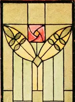 Picture 209 of 252 from International art glass catalogue : art and beveled glass in all its branches : church, memorial, society and domestic windows, Art Nouveau, prism, mitre beveled plate, leaded bevel, etc. (1914), leaf 53