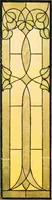 An illustration from International art glass catalogue : art and beveled glass in all its branches : church, memorial, society and domestic windows, Art Nouveau, prism, mitre beveled plate, leaded bevel, etc. (1914)
