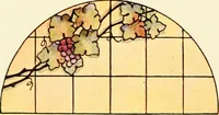 Picture 227 of 252 from International art glass catalogue : art and beveled glass in all its branches : church, memorial, society and domestic windows, Art Nouveau, prism, mitre beveled plate, leaded bevel, etc. (1914), leaf 57