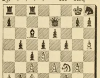 An illustration from The international chess congress, St. Petersburg, 1909 (1910)