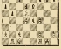 An illustration from The international chess congress, St. Petersburg, 1909 (1910)