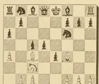 An illustration from The international chess congress, St. Petersburg, 1909 (1910)