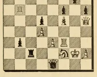 An illustration from The international chess congress, St. Petersburg, 1909 (1910)