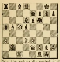 An illustration from The international chess congress, St. Petersburg, 1909 (1910)