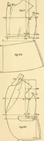 An illustration from The international encyclopedia of scientific tailor principles, for all kinds and styles of garment-making ... Also designing ... embroidery, crocheting, knitting, worsted work, fancy and artistic needle work .. (1885)