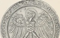 An illustration from International medallic exhibition of the American numismatic society, opening on the twelfth of March, 1910. Catalogue (coins) (1910)