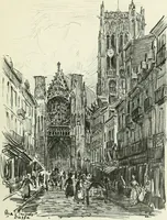 An illustration from International studio (1897)