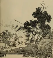 An illustration from International studio (1897)
