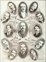 An illustration from International Typographical Union souvenir for 1905 : fifty-first session, I.T.U. held in Toronto, Canada, August 14 to 19 1905, under auspices of Toronto Union, no. 91. -- (1905)