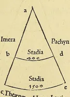 Picture 17 of 33 from Introductio geographica Petri Apiani in doctissimas Verneri annotationes, co[n]tinens plenum intellectum [et] iudicium omnis operationis, quæ per sinus [et] chordas in géographia confici potest, adiuncto radio astronomico cum quadrante nouo meteoroscopii loco longe vitilissimo. : Huic accedit translatio noua primi libri Géographiæ Cl. Ptolemæi . (1533), leaf 107