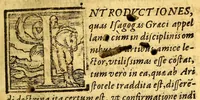 Picture 3 of 19 from Introductio in dialecticam Aristotelis, (1578), leaf 13