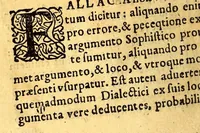 An illustration from Introductio in dialecticam Aristotelis, (1578)