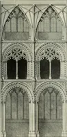 An illustration from An introduction to English church architecture : from the eleventh to the sixteenth century (1913)