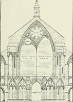 An illustration from An introduction to English church architecture : from the eleventh to the sixteenth century (1913)