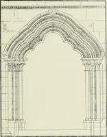 An illustration from An introduction to English church architecture : from the eleventh to the sixteenth century (1913)
