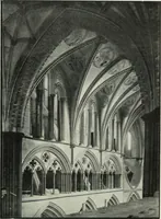 An illustration from An introduction to English church architecture : from the eleventh to the sixteenth century (1913)