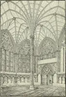 An illustration from An introduction to English church architecture : from the eleventh to the sixteenth century (1913)