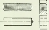 An illustration from An introduction to machine sketching and drawing for industrial and technical schools (1917)