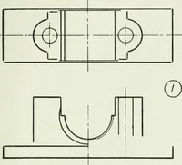 An illustration from An introduction to machine sketching and drawing for industrial and technical schools (1917)