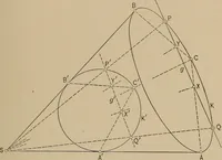 An illustration from An introduction to projective geometry and its applications; an analytic and synthetic treatment (1905)
