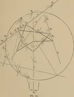 An illustration from An introduction to projective geometry and its applications; an analytic and synthetic treatment (1905)