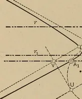An illustration from An introduction to projective geometry and its applications; an analytic and synthetic treatment (1905)