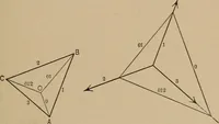 An illustration from An introduction to projective geometry and its applications; an analytic and synthetic treatment (1905)
