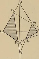 An illustration from An introduction to projective geometry and its applications; an analytic and synthetic treatment (1905)