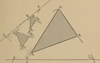 An illustration from An introduction to projective geometry and its applications; an analytic and synthetic treatment (1905)