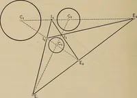 An illustration from An introduction to projective geometry and its applications; an analytic and synthetic treatment (1905)