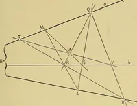 An illustration from An introduction to projective geometry and its applications; an analytic and synthetic treatment (1905)