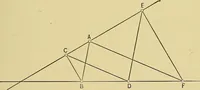 An illustration from An introduction to projective geometry and its applications; an analytic and synthetic treatment (1905)