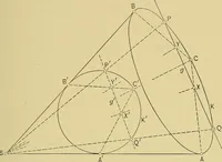 An illustration from An introduction to projective geometry and its applications; an analytic and synthetic treatment (1905)