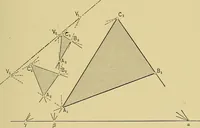 An illustration from An introduction to projective geometry and its applications; an analytic and synthetic treatment (1905)
