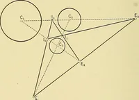 An illustration from An introduction to projective geometry and its applications; an analytic and synthetic treatment (1905)