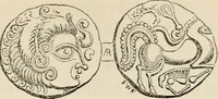 An illustration from An introduction to the study of ancient and modern coins (1848)