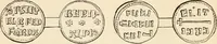 An illustration from An introduction to the study of ancient and modern coins (1848)