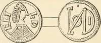 An illustration from An introduction to the study of ancient and modern coins (1848)