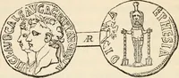 An illustration from An introduction to the study of ancient and modern coins (1848)