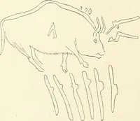 An illustration from An introduction to the study of prehistoric art (1915)